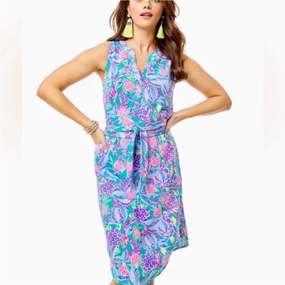 Women's Vibrant Floral Dress
